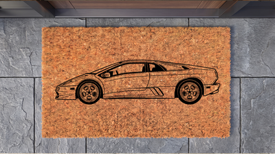 Lamborghini Diablo 6.0 Inspired Floor Mat