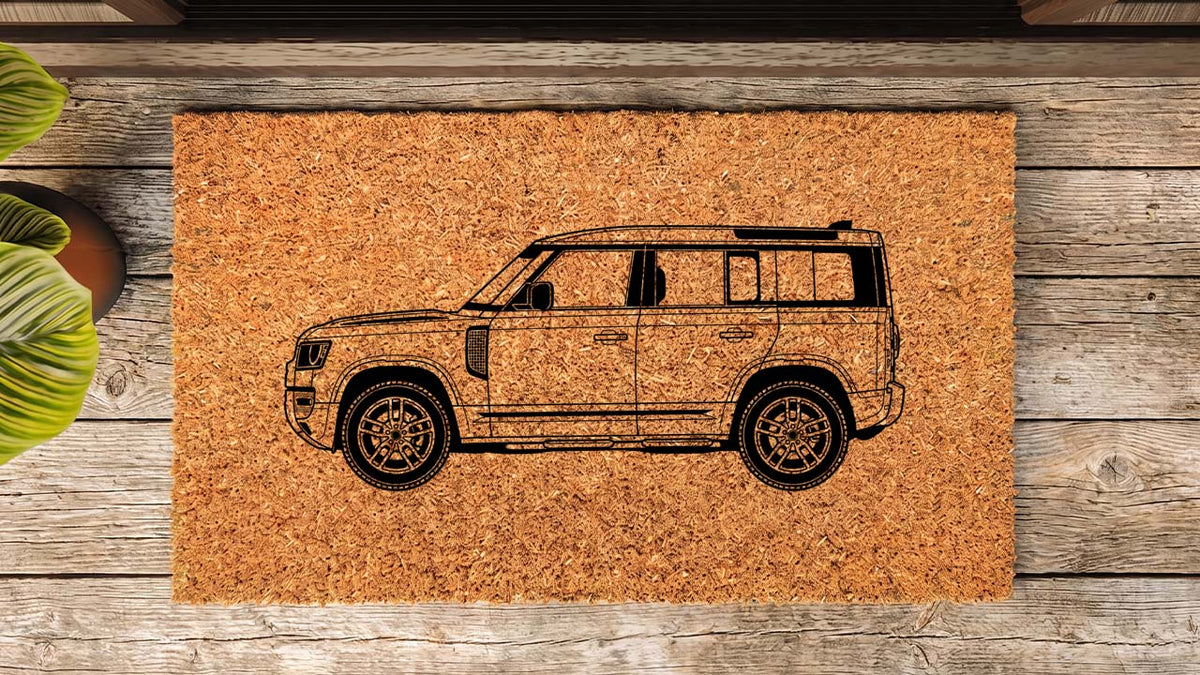 Land Rover Defender (L663) Inspired Door Mat