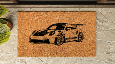 Porsche 992 GT3 RS Inspired Floor Mat