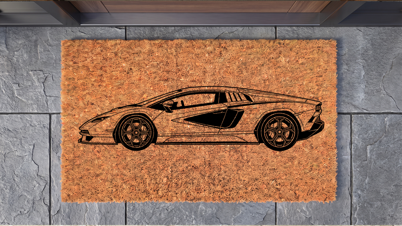 Lamborghini Countach LPI 800-4 Inspired Floor Mat