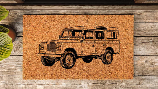 Land Rover Series III Inspired Door Mat