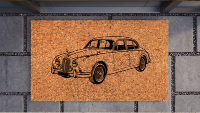 Jaguar Mark 2 Inspired Floor Mat