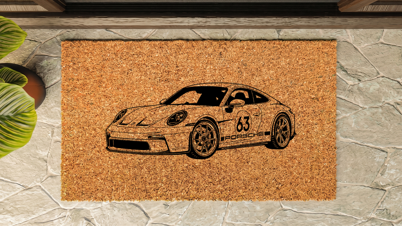Porsche 992 S/T Inspired Floor Mat