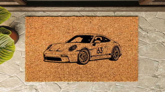 Porsche 992 S/T Inspired Floor Mat