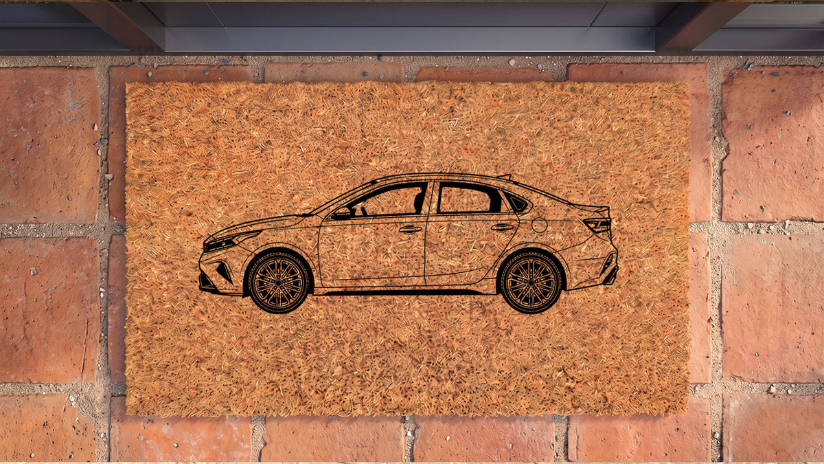 Kia Forte Inspired Door Mat