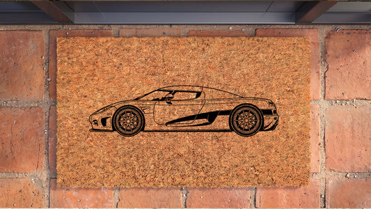 Koenigsegg CCX Inspired Door Mat