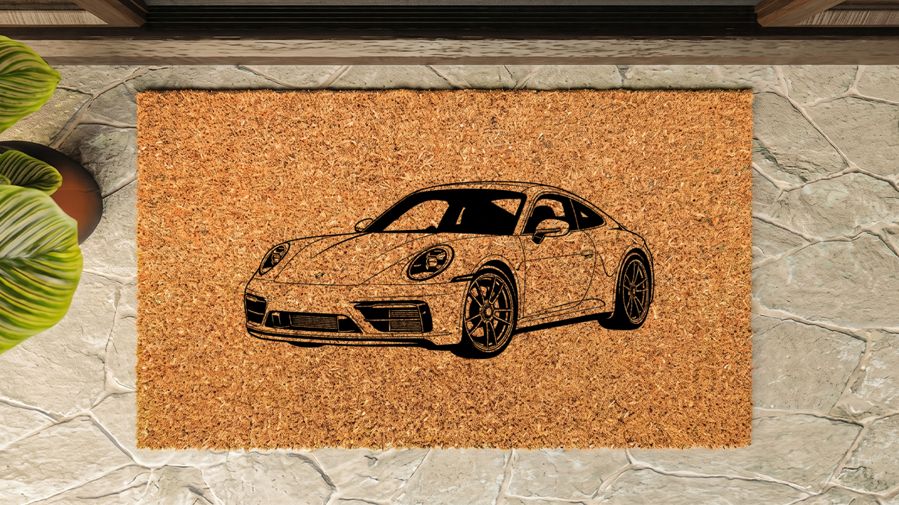 Porsche 992 Carrera GTS Inspired Floor Mat
