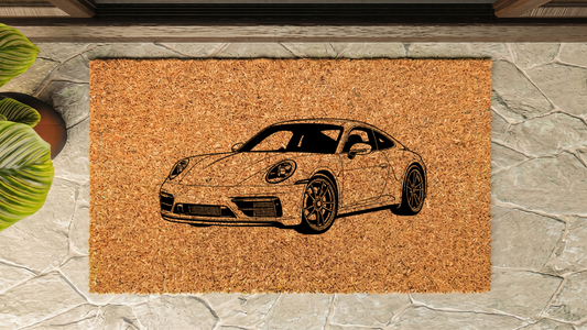 Porsche 992 Carrera GTS Inspired Floor Mat