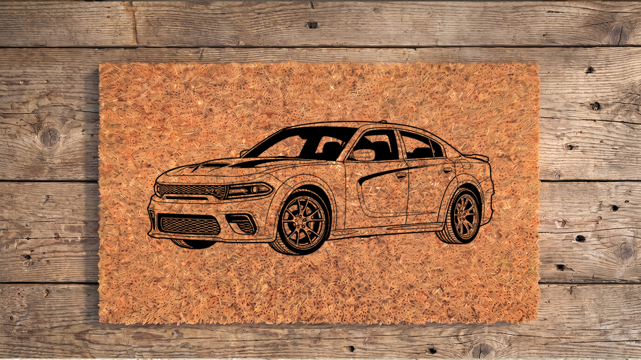 Dodge Charger SRT Hellcat (7th Gen) Inspired Floor Mat