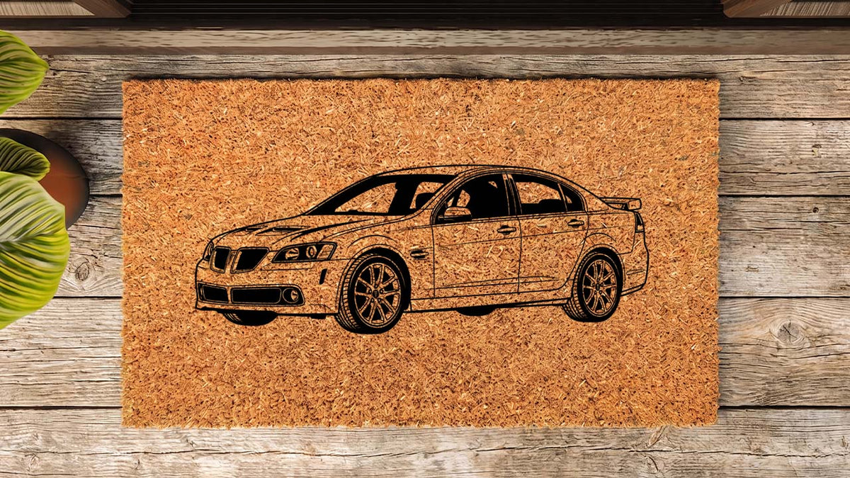 Pontiac G8 Inspired Door Mat