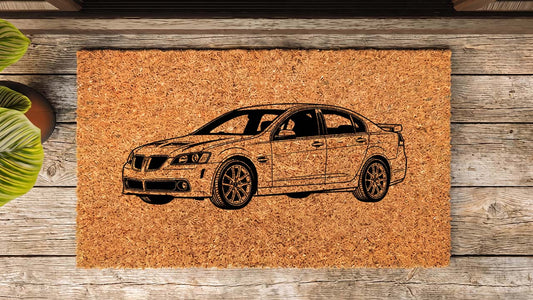 Pontiac G8 Inspired Door Mat