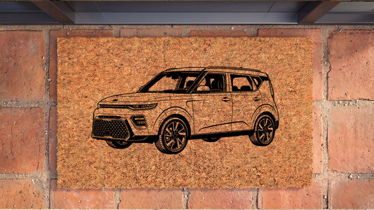 Kia Soul Inspired Door Mat