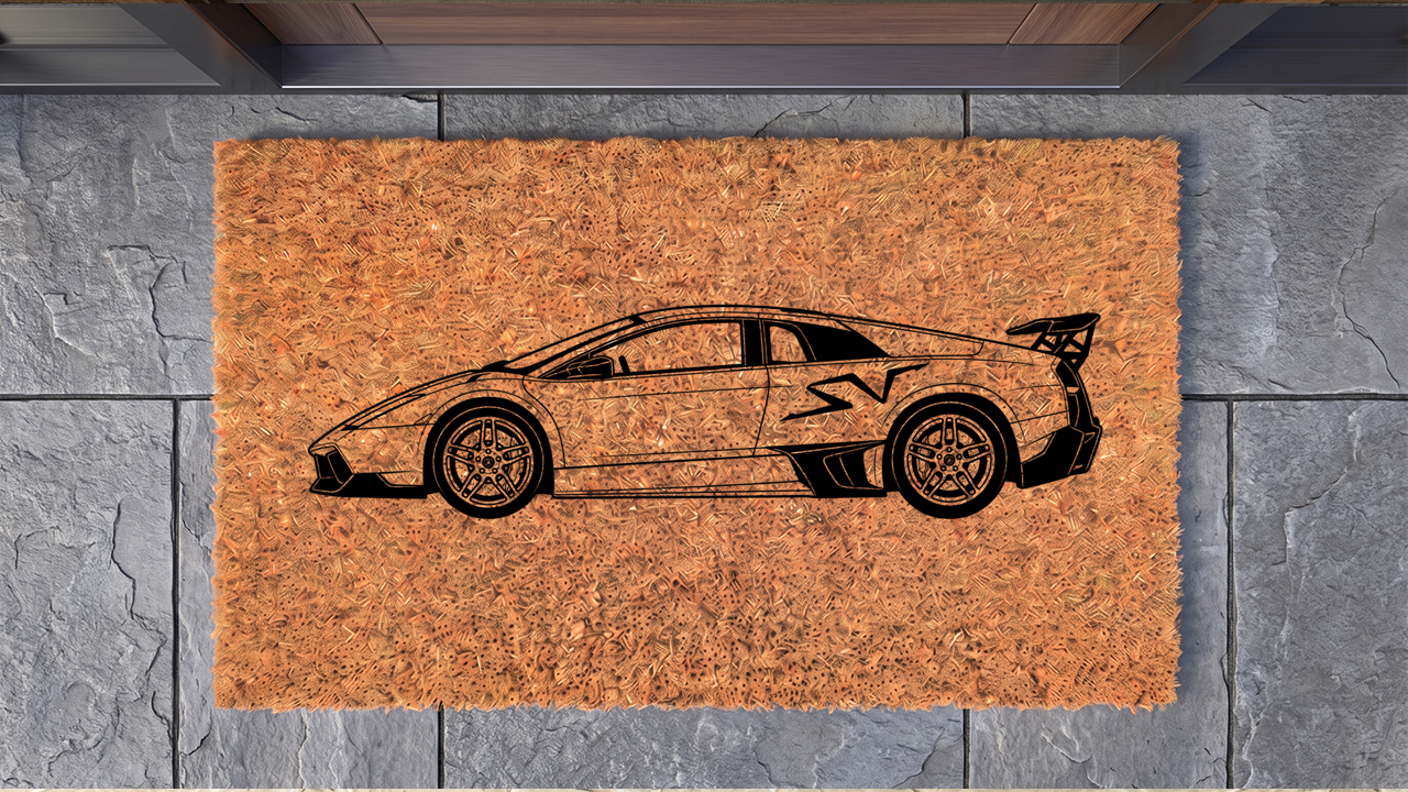 Lamborghini Murciélago SV Inspired Floor Mat