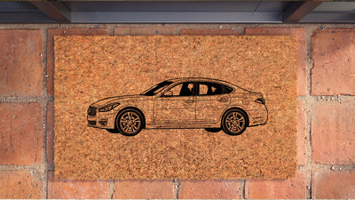 Infiniti Q70 Inspired Door Mat