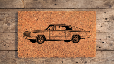 1966 Dodge Charger (1st Gen) Inspired Floor Mat