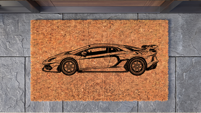 Lamborghini Aventador SVJ Inspired Floor Mat
