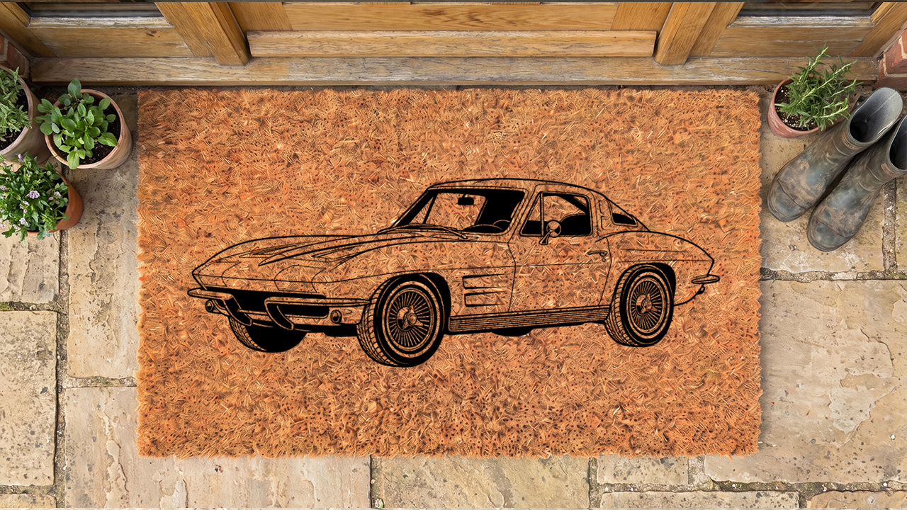 Chevrolet Corvette (C2) Inspired Floor Mat