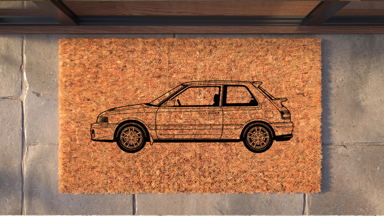 Mazda Familia GT-R Inspired Floor Mat