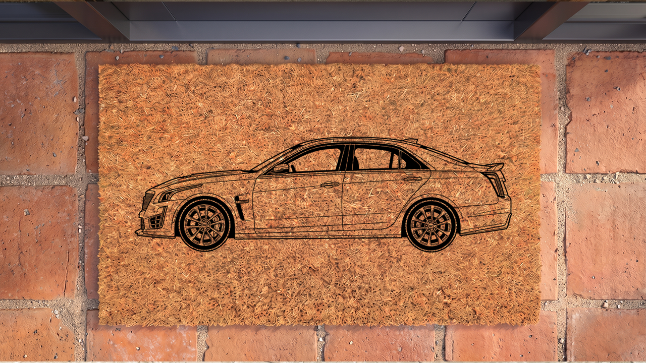 Cadillac STS-V Inspired Floor Mat