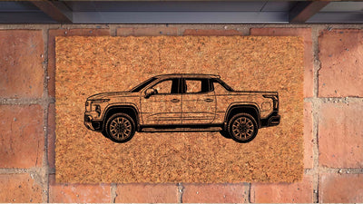 GMC Sierra EV Inspired Door Mat