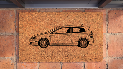 Honda Civic Si EP3 Inspired Floor Mat
