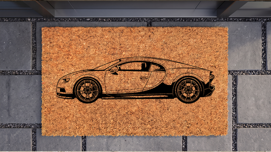 Bugatti Chiron Inspired Floor Mat