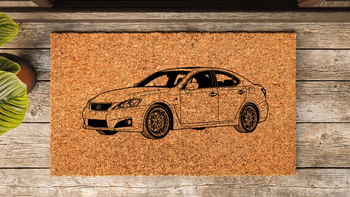 Lexus IS F Inspired Doormat