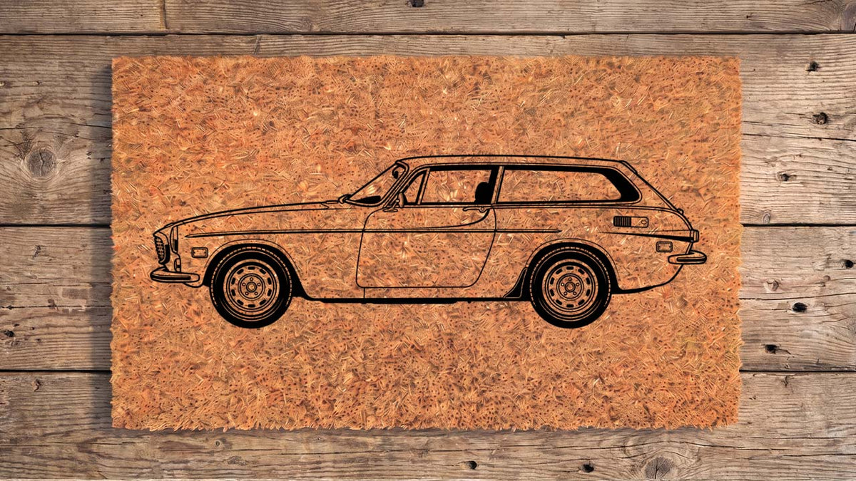 Volvo 1800ES Inspired Doormat
