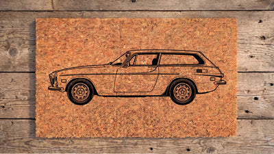 Volvo 1800ES Inspired Doormat