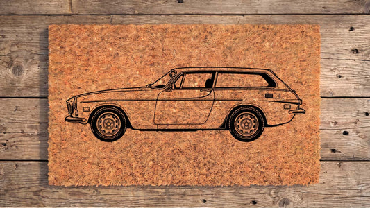 Volvo 1800ES Inspired Doormat
