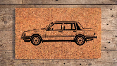 Volvo 740 Inspired Doormat