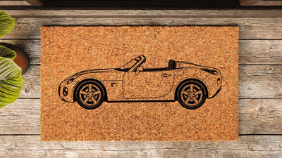 Pontiac Solstice Inspired Door Mat