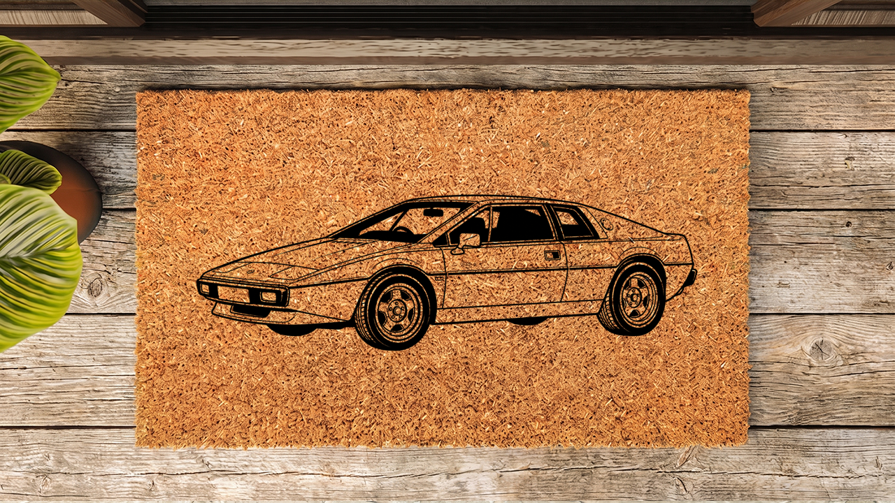 Lotus Esprit S1 Inspired Floor Mat