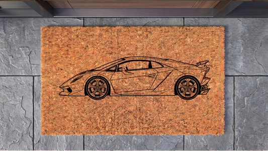 Lamborghini Sesto Elemento Inspired Floor Mat