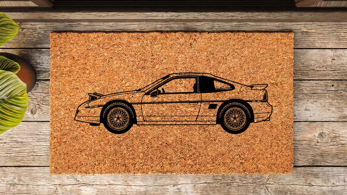 Pontiac Fiero GT Inspired Door Mat