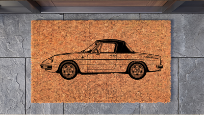 Alfa Romeo Spider (105 Series) Inspired Floor Mat
