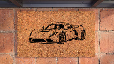 Hennessey Venom F5 Inspired Door Mat