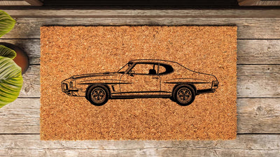 1971 Pontiac GTO Inspired Door Mat