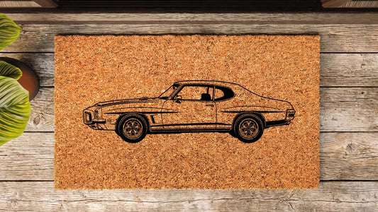 1971 Pontiac GTO Inspired Door Mat