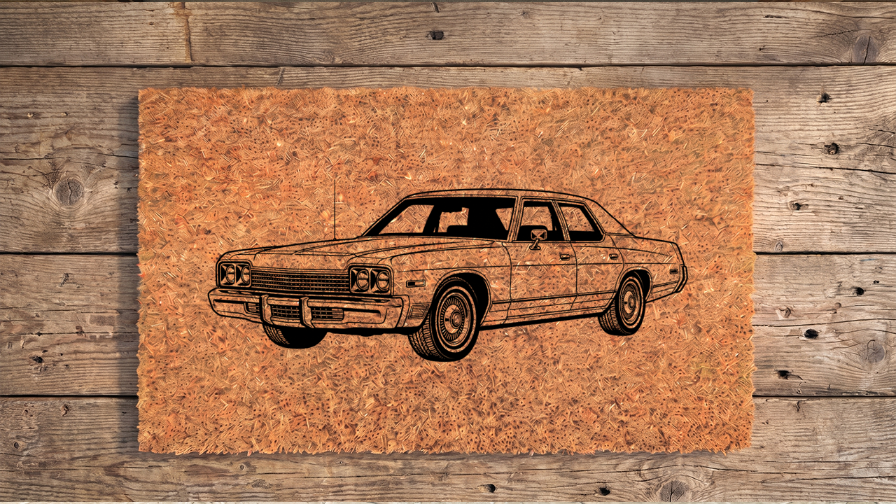 Dodge Monaco Inspired Floor Mat