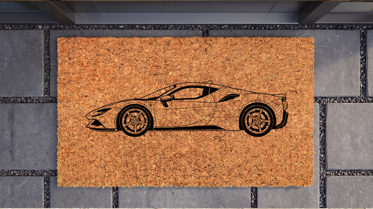 Ferrari SF90 Inspired Floor Mat