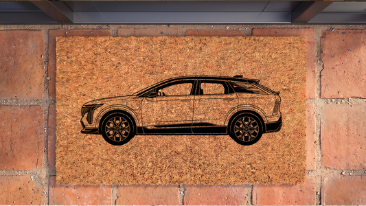 Cadillac Optiq-V Inspired Floor Mat