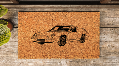 Lotus Europa Inspired Floor Mat