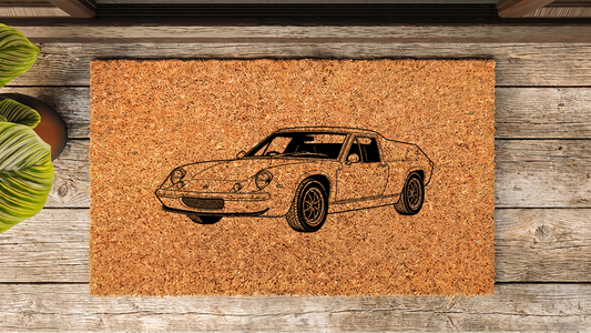 Lotus Europa Inspired Floor Mat