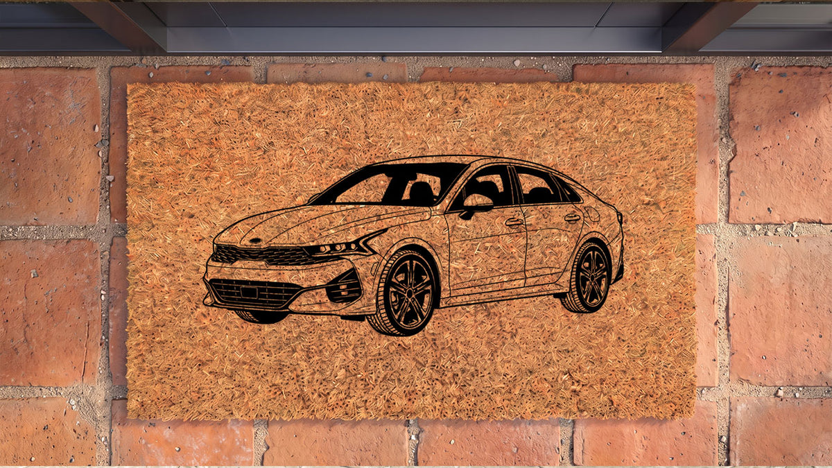 Kia K5 Inspired Door Mat