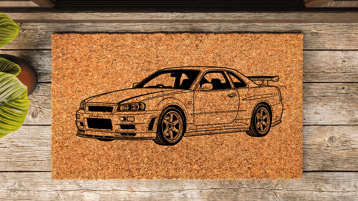Nissan Skyline GT-R (R34) Inspired Doormat
