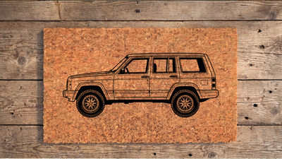 Jeep Cherokee (XJ) Inspired Floor Mat