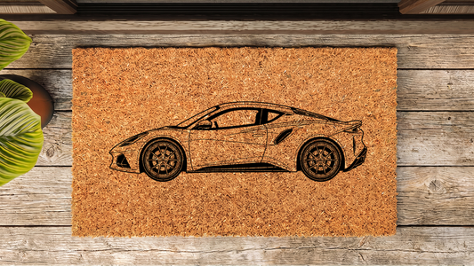 Lotus Emira Inspired Floor Mat