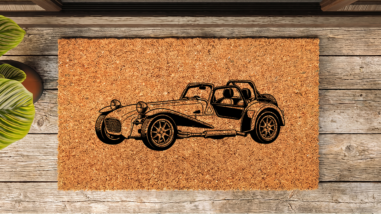Lotus Seven Inspired Floor Mat