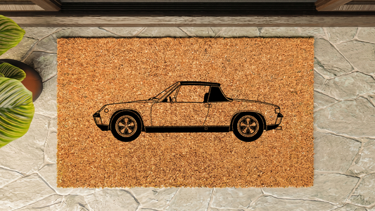 Porsche 914 Inspired Floor Mat